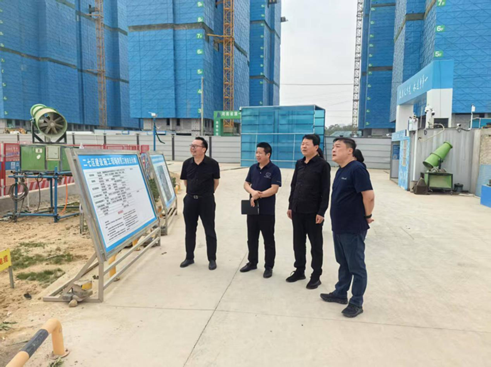 米乐网页版登录入口党委委员、副总经理代璐到郑州中鼎置业有限公司调研成本合约及财务工作